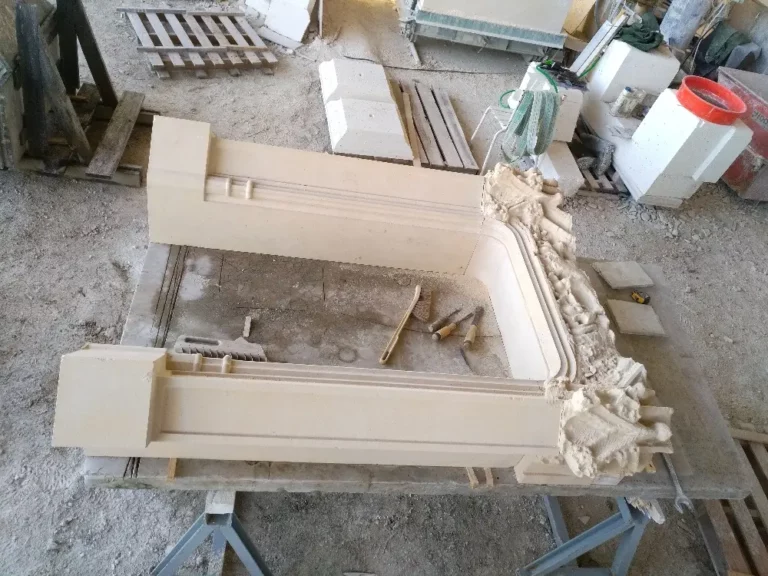 Assemblage des jambages et linteaux de la fenêtre